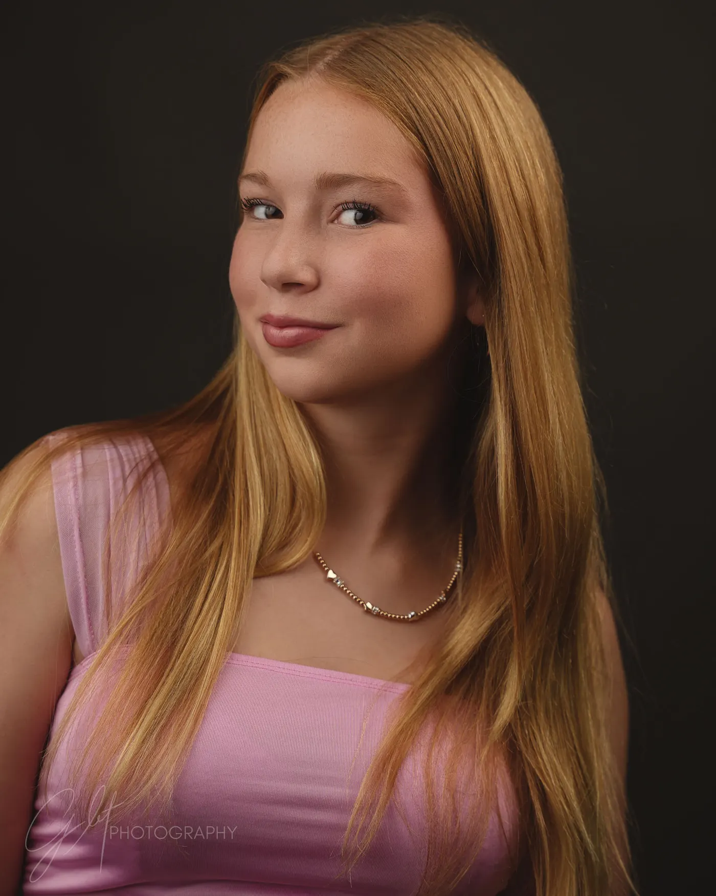 A senior portrait, her way