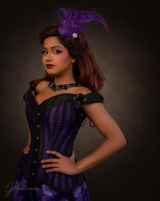 Theatrical character portrait by G-Let Photography, Lakeland FL