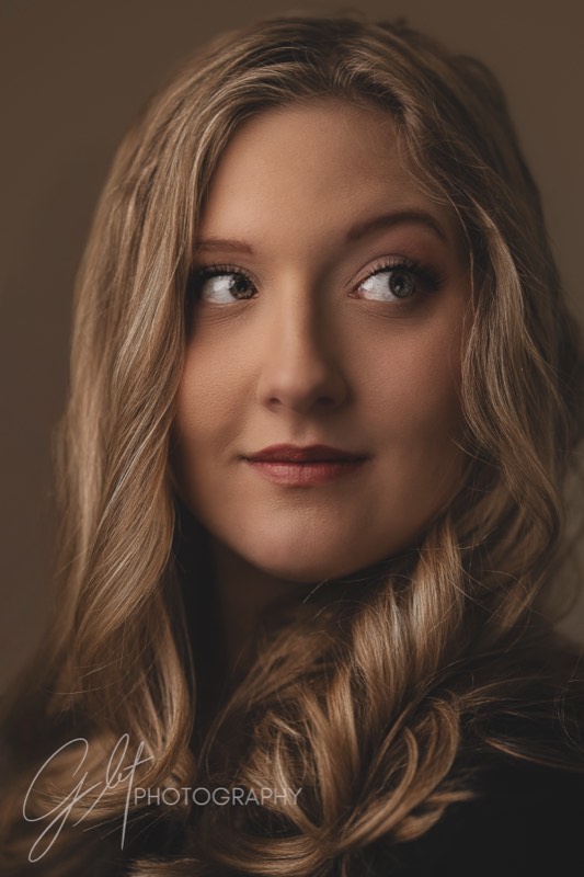 Professional actor headshot from a Lakeland FL studio session