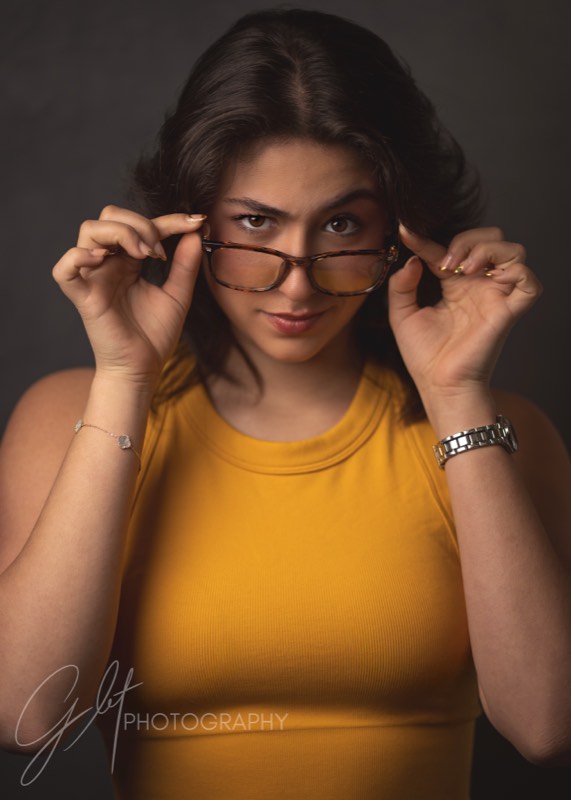 Professional actor headshot from a Lakeland FL studio session