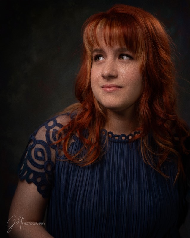 Professional actor headshot from a Lakeland FL studio session