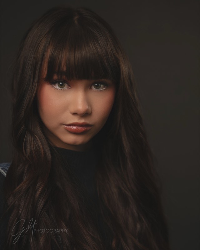 Professional actor headshot from a Lakeland FL studio session