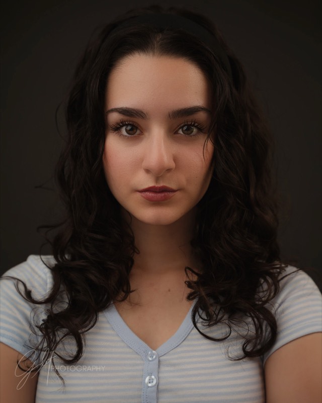 Professional actor headshot from a Lakeland FL studio session